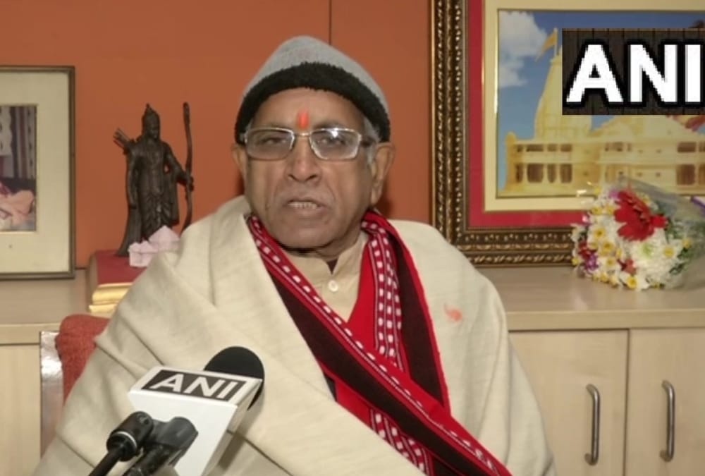 Champat Ray speaks on raising question on president giving donation for Ram temple construction.