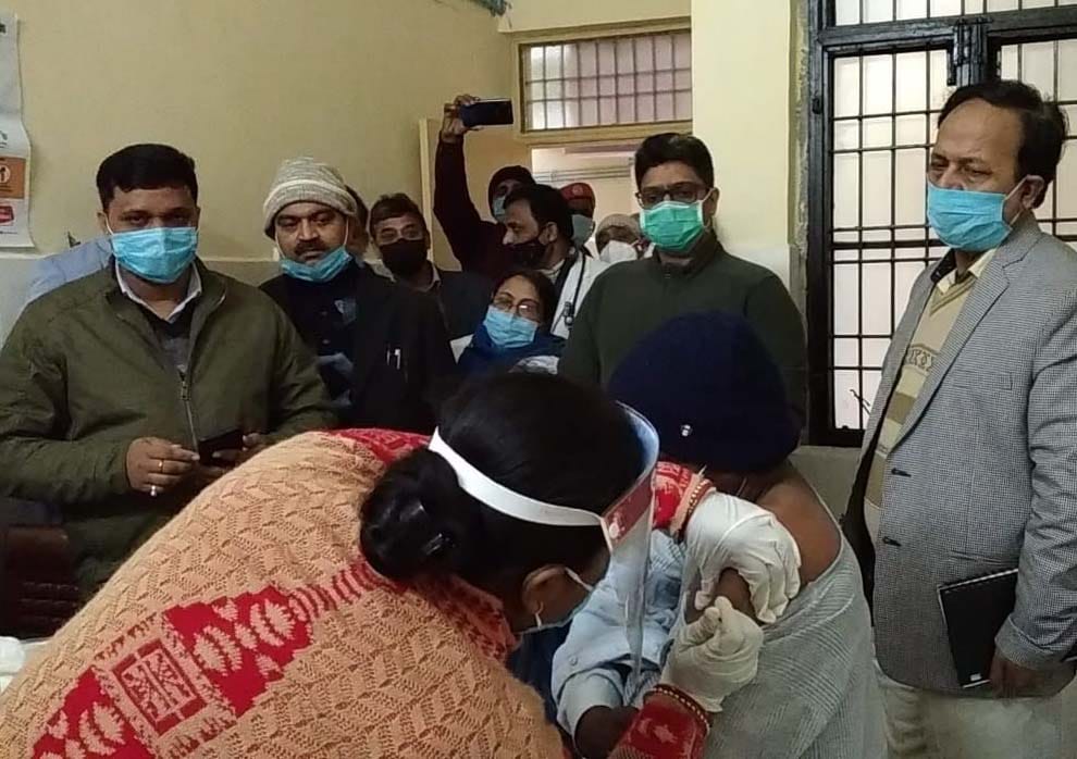 Kovid-19 vaccination started with enthusiasm