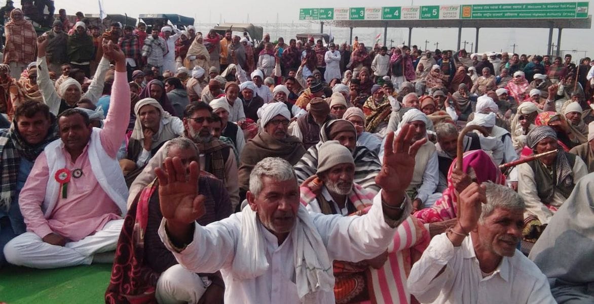 Today women will take out the procession, will take command of the dharna