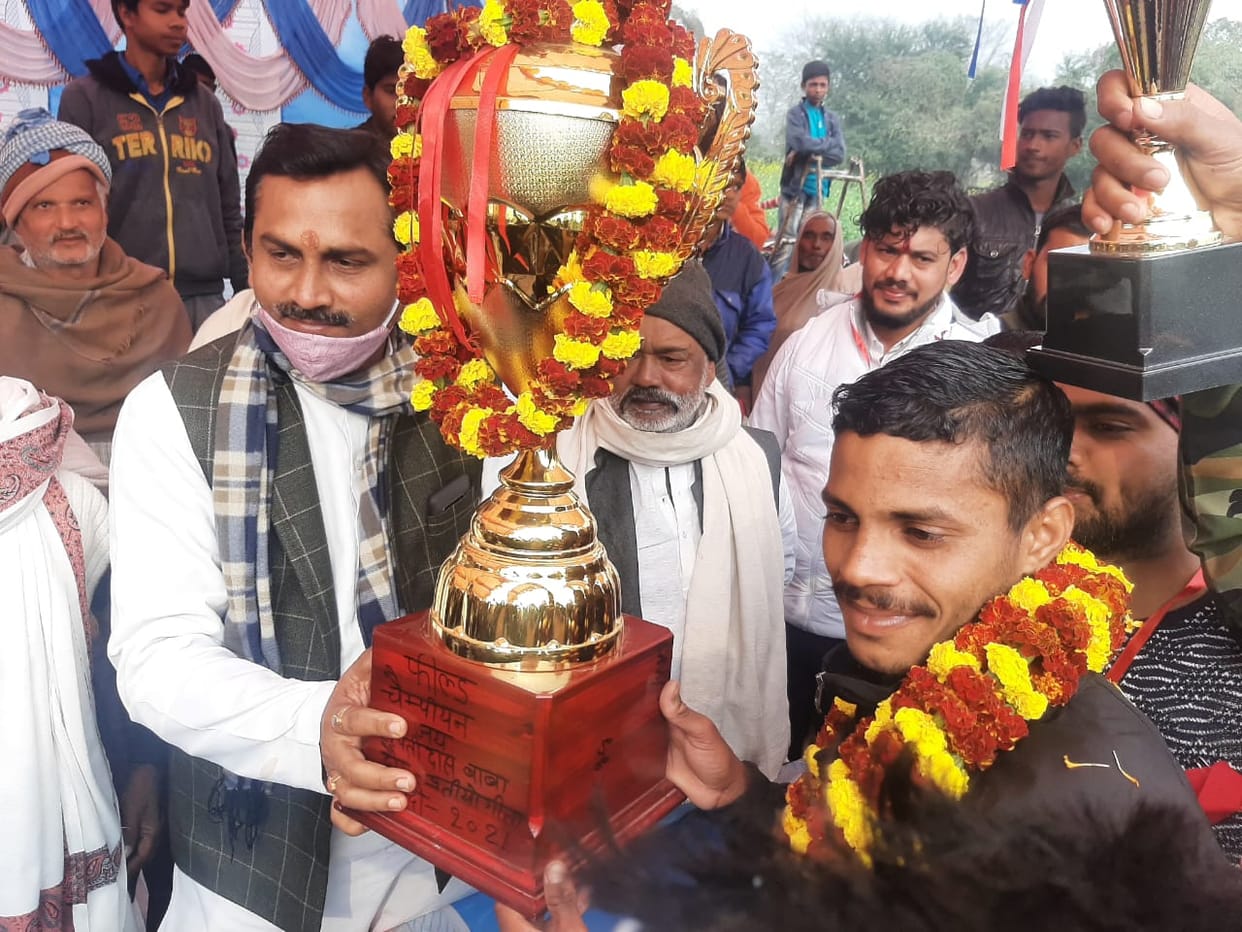 Piyush and Ram Prakash topped the race competition