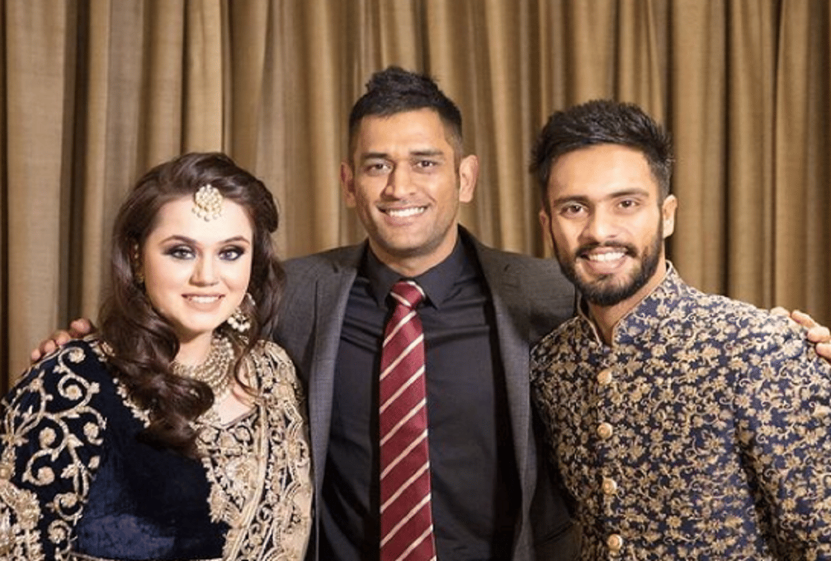 Indian Cricketer Mandeep singh and wife jagdeep jaswal blessed with a baby boy