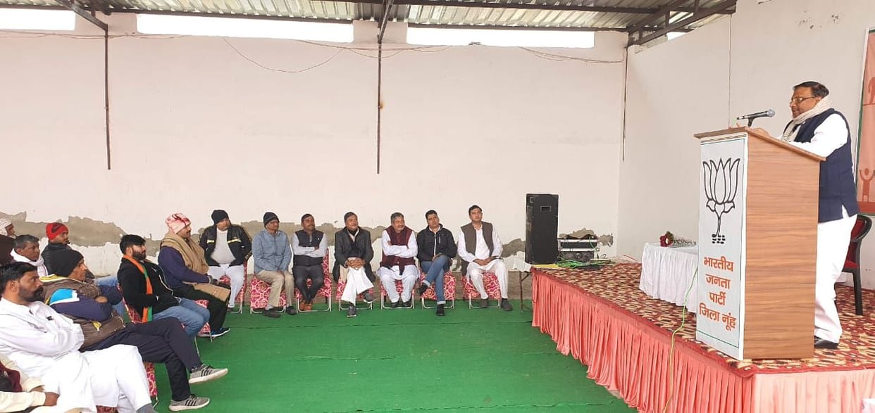 bjp is the party of worker