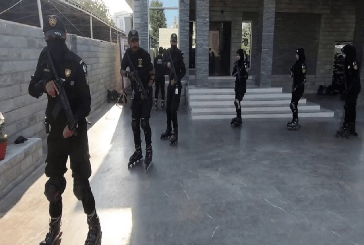 Pakistan lady commandos who will skate for arrest criminals
