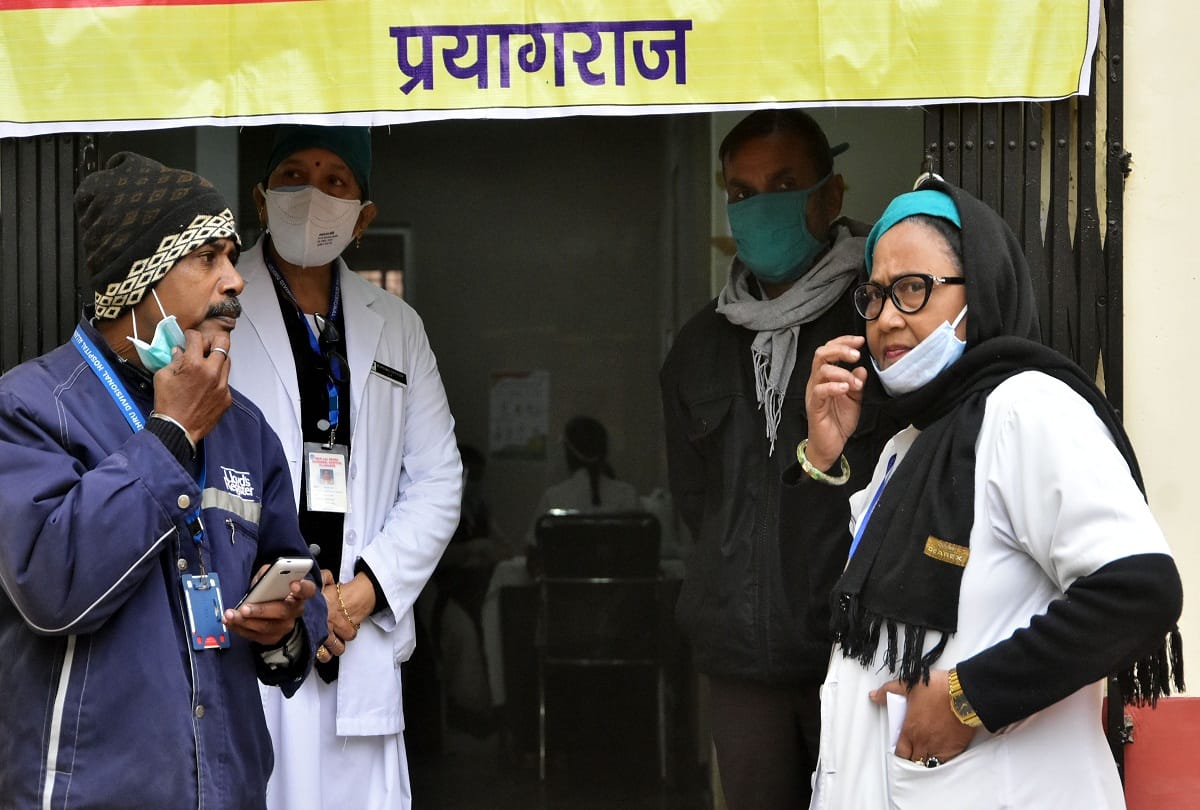 Vaccination launched in Prayagraj, campaign launched after PM's address