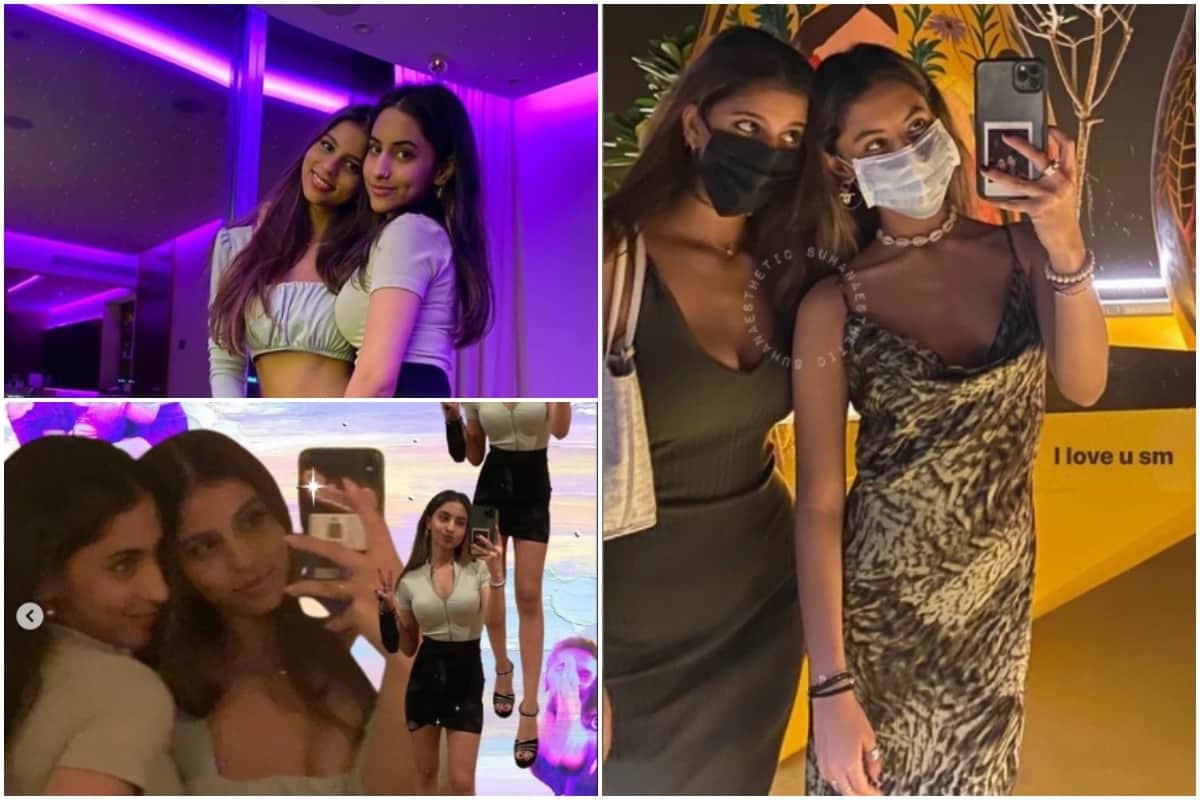 Suhana Khan shares glam photos and videos to wish cousin Alia Chhiba on her birthday