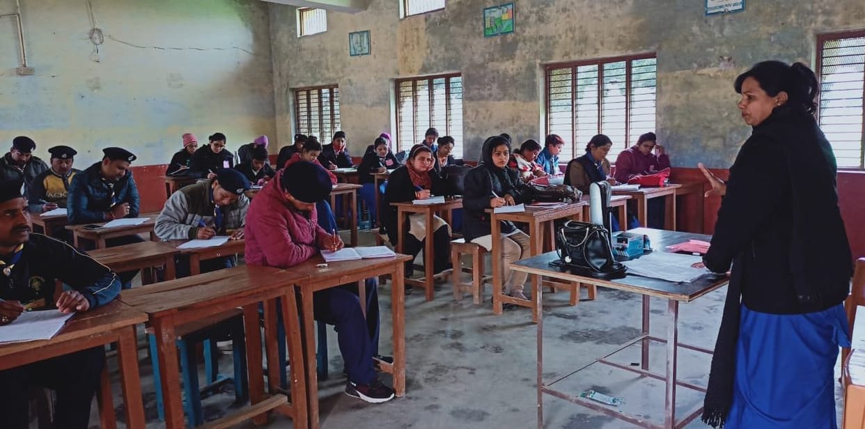 Scout guides were given a lesson to stay in discipline