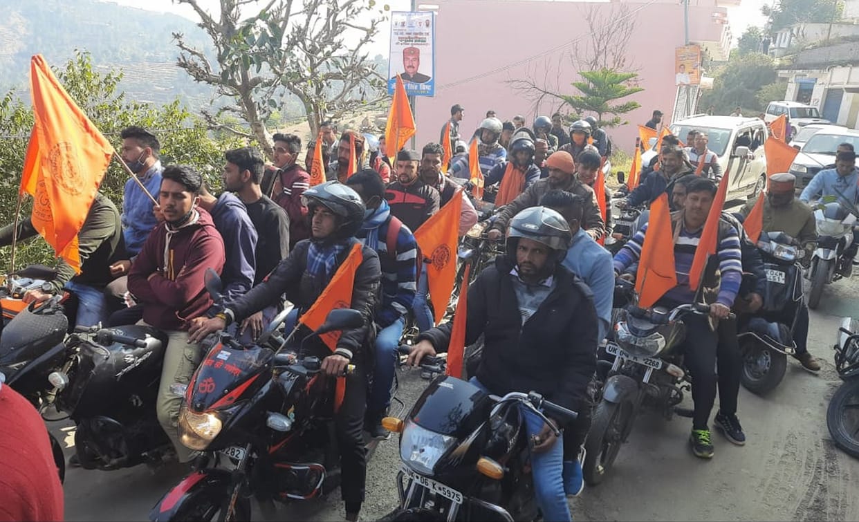 bike rally in jainti