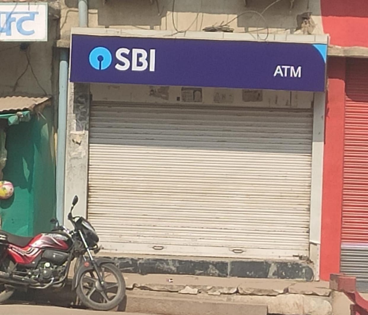 sbi atm always closed