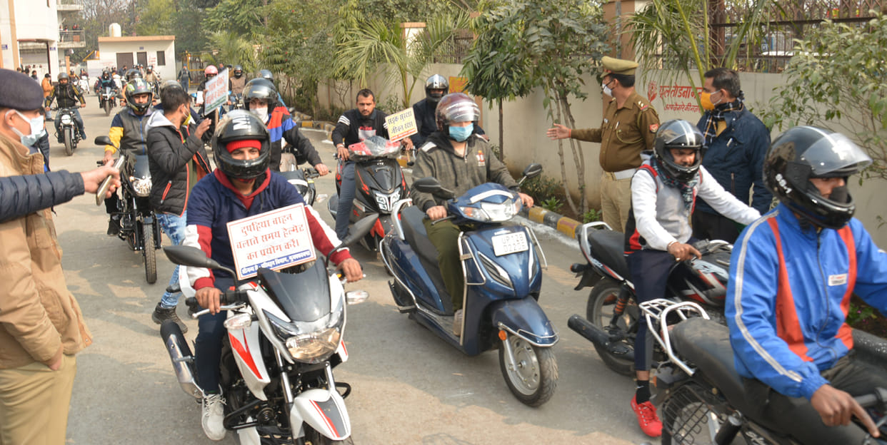 Resolve to follow traffic rules