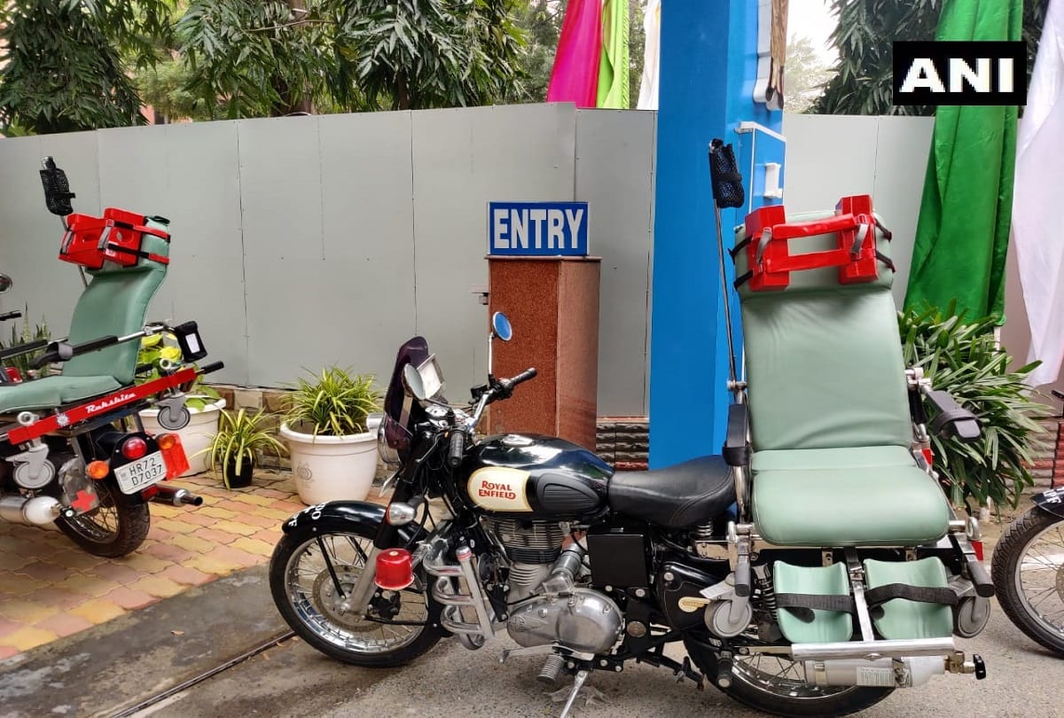 crpf and drdo has developed a bike ambulance which is going to launch tomorrow