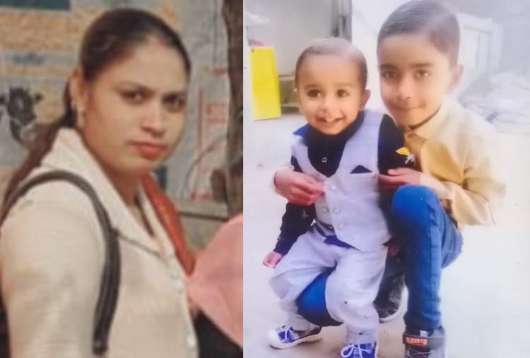 A Woman and her two children died in firozpur of punjab