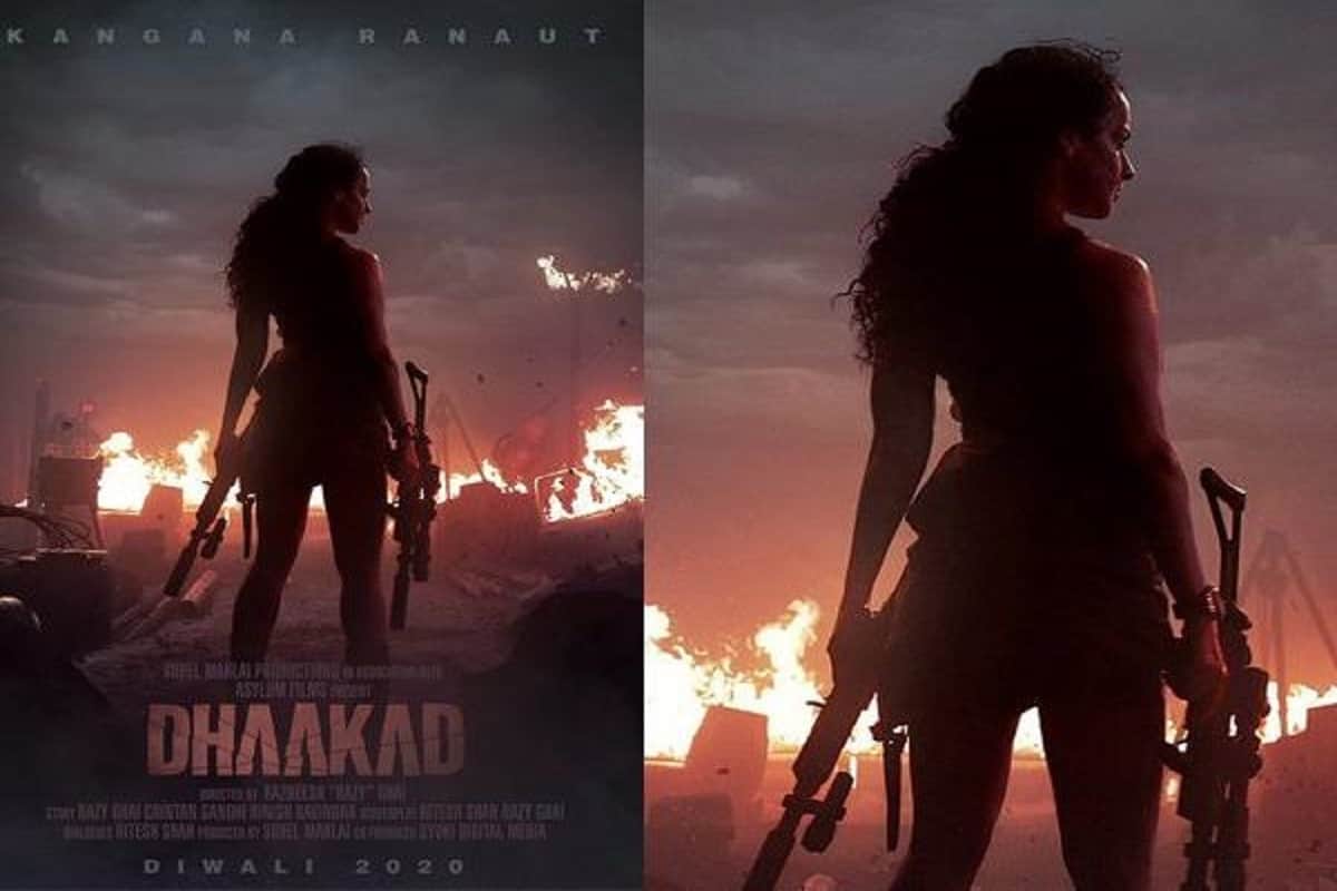 not Kangana Ranaut duplicate her will play at stunt at Dhakad here the details