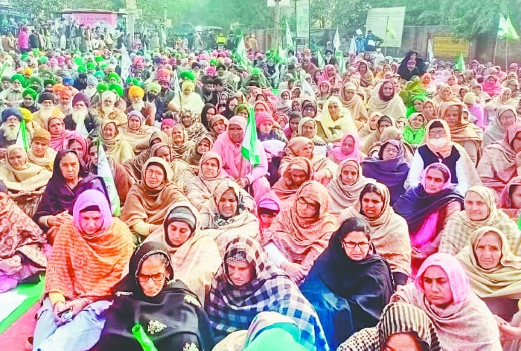 Kisan Andolan: Tractor march in many places Of Punjab