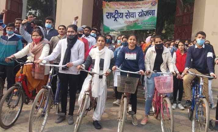 Message given to rally and stay fit