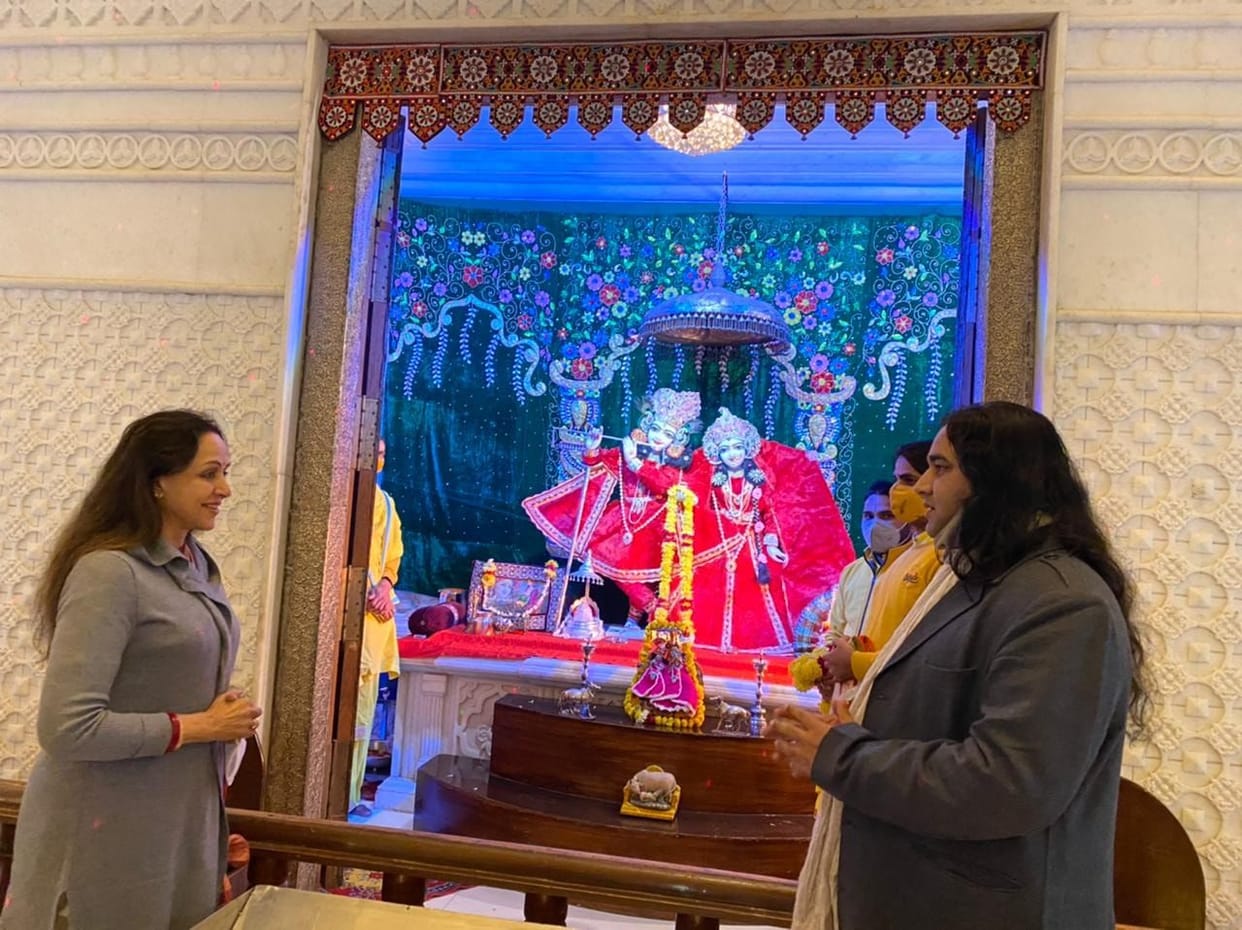 vrandavan new in temple
