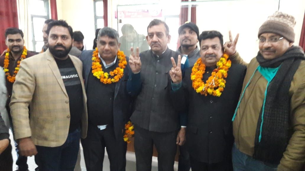 Sanjay Chauhan becomes president of Lekhpal Sangh Khatauli