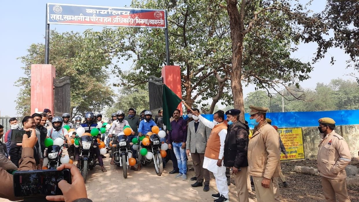 Road safety month begins with awareness rally