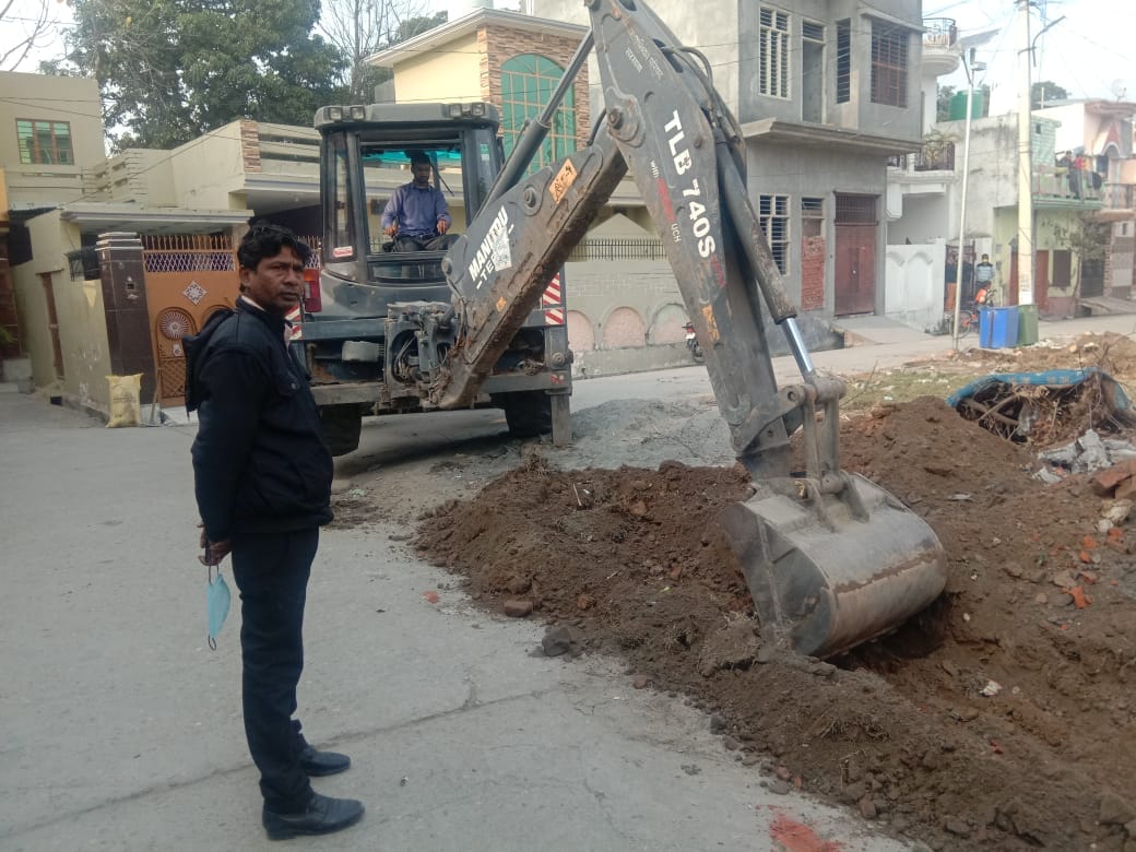 Municipal team took possession of the land