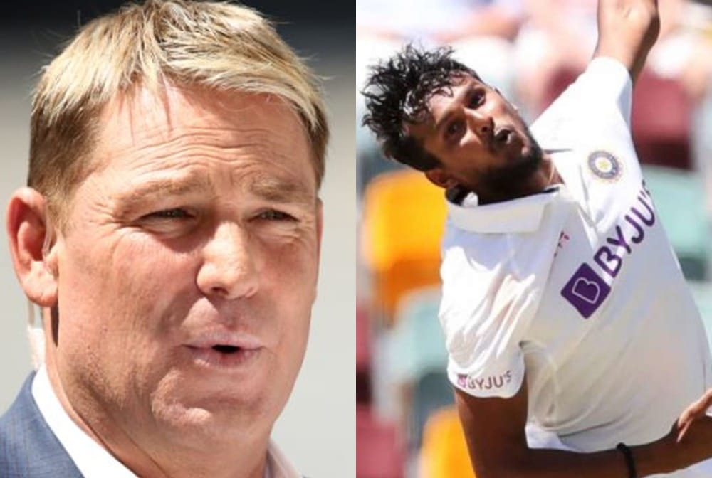 Shane Warne says Something that caught my eye when Natarajan was bowling