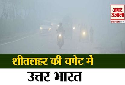 Cold wave in North India Rain expected in 24 hrs
