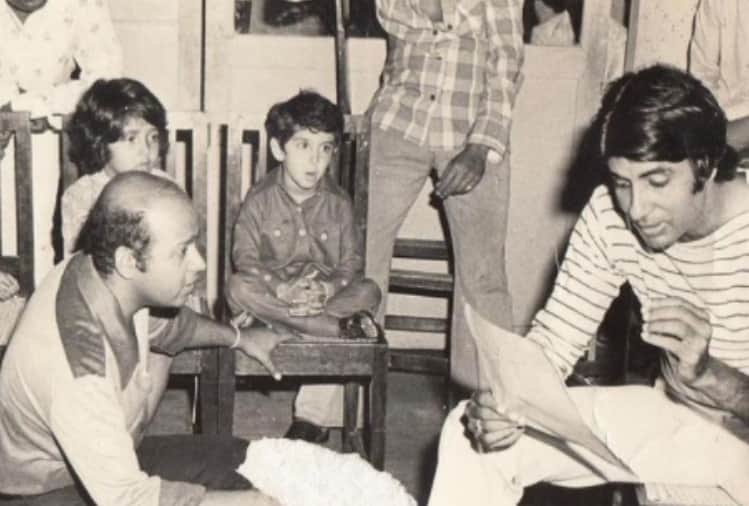 amitabh bachchan share mr natwarlal song rehearsal throwback hrithik roshan observing