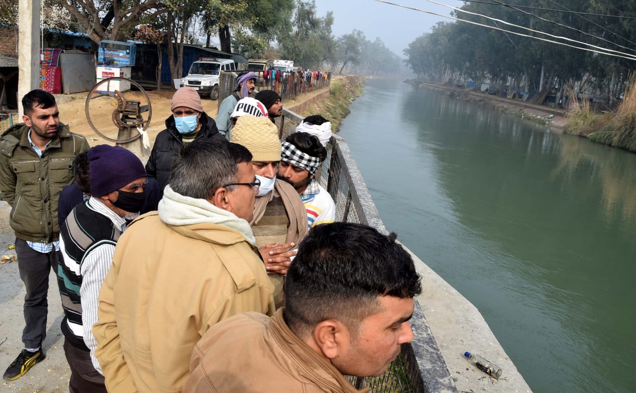 The body of a 35-year-old man found in the JLN canal, there were marks on the body