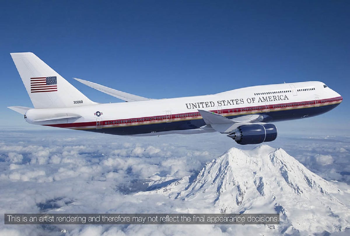 Donald Trump and His Grand Plan to Paint Air Force One Plane Red White and Blue