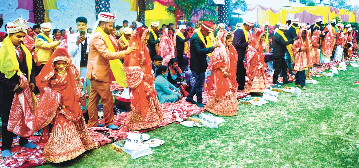 lucknow witnessed special marriage