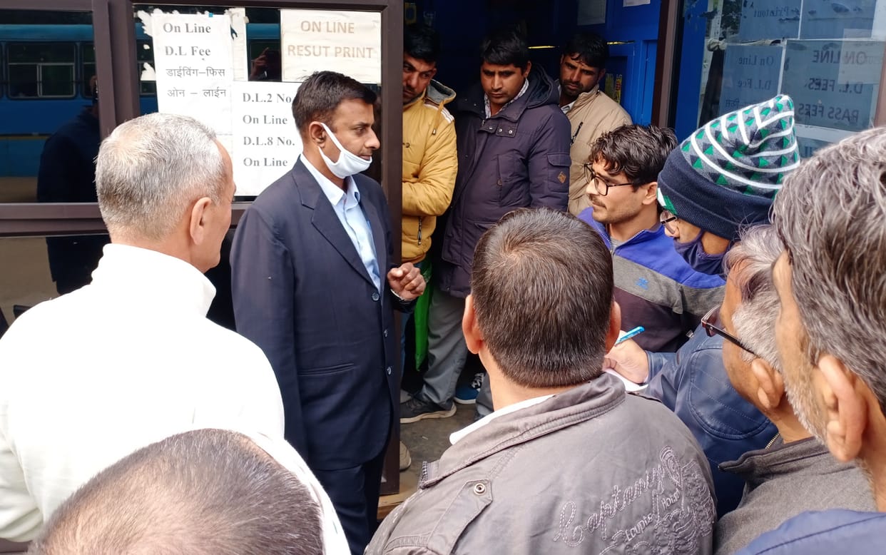 DTC inspection, roadways department, e-tickting mechine