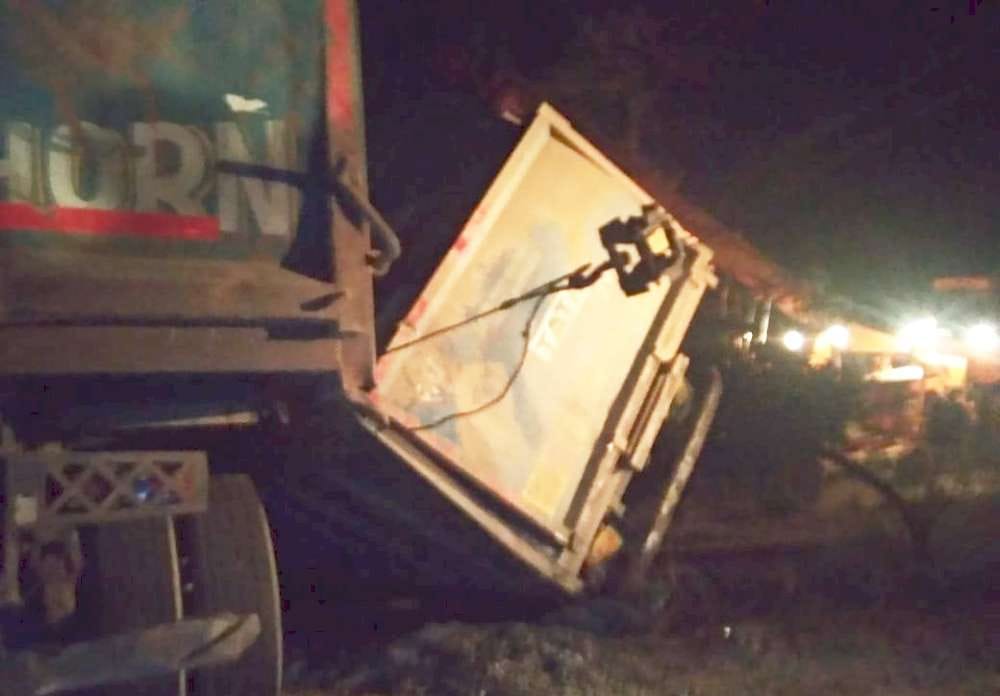 accident,death,police,mahoba news,dumper