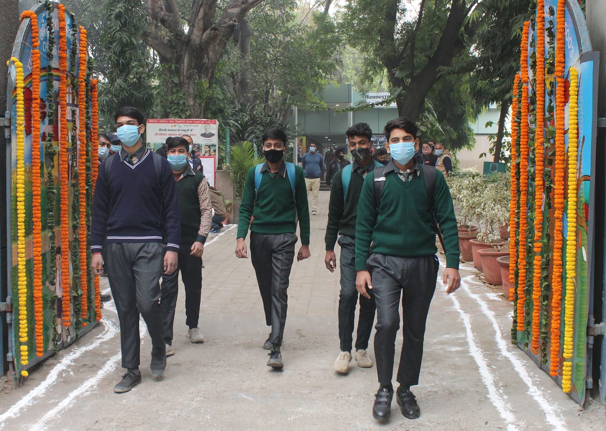 Students returned to schools after 10 months