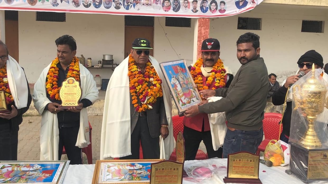 Lakshy academy and Maa Brajeshwari won the match