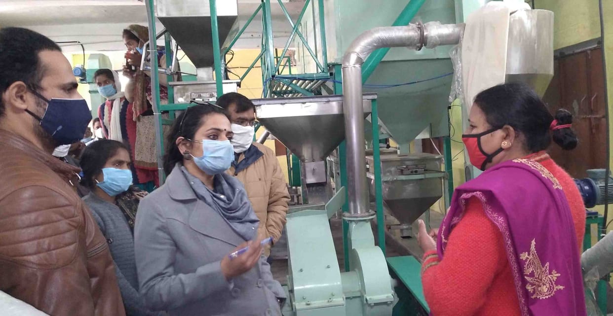 DM saw unit of women small scale industry
