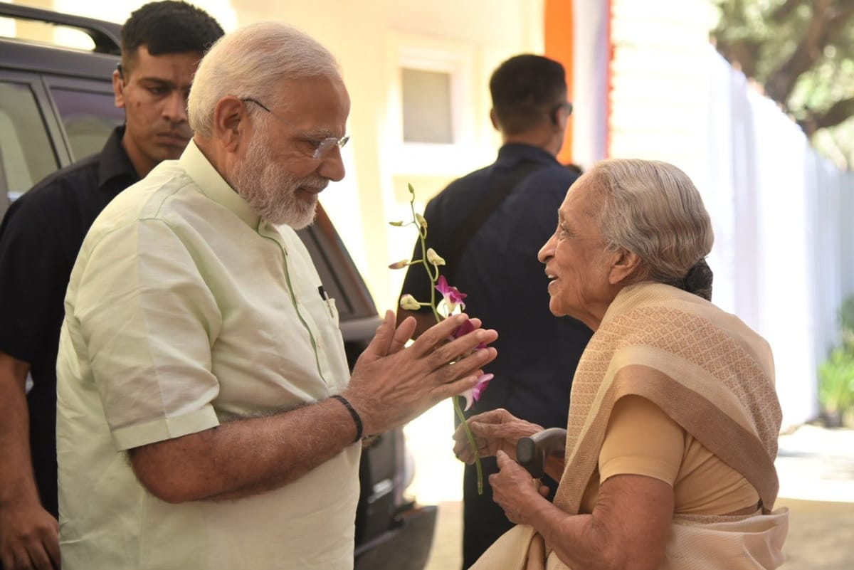 senior oncologist chairperson of adyar cancer institute passed away on tuesday morning pm modi remembers her