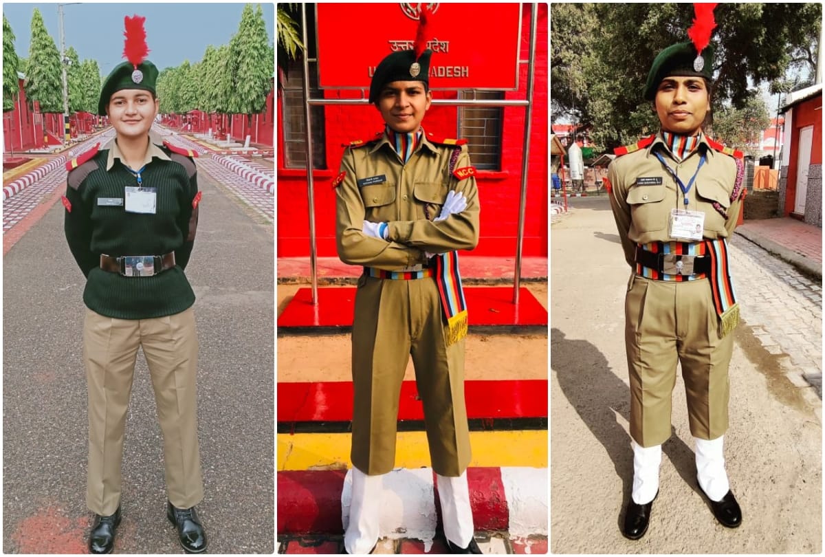 Agra College three NCC cadets will join the Republic Day parade