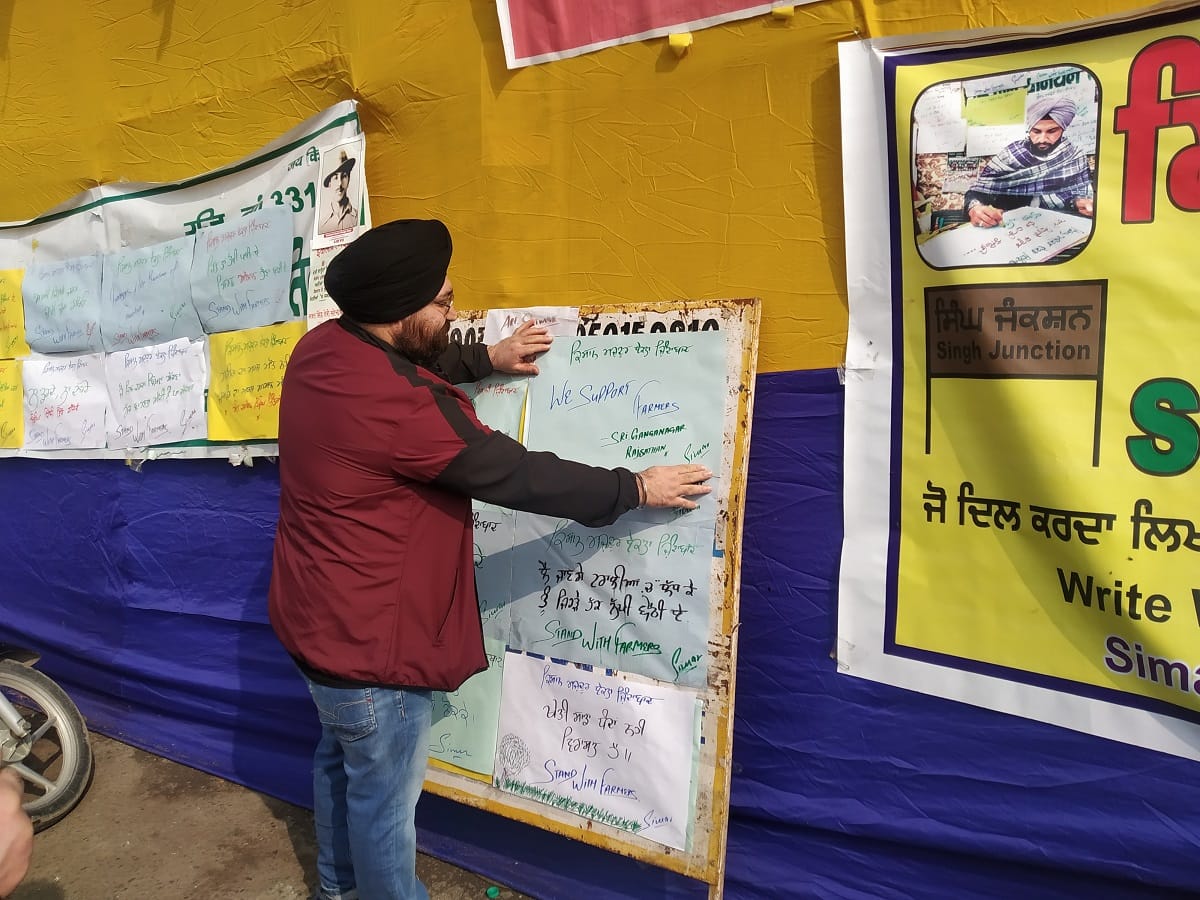 Farmers are not in the mood to move on have arranged for AC-fridge on singhu border