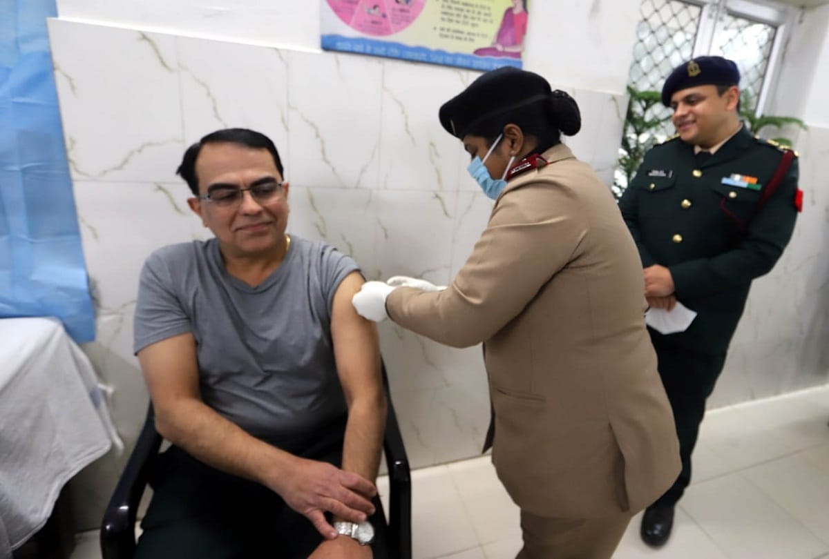 900 doses of Kovid vaccine for Army, Airforce personnel, 160 military personnel vaccinated on first day
