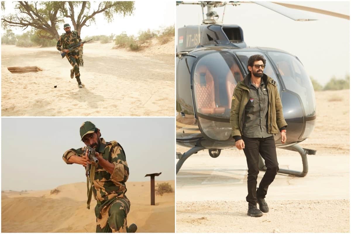 Bahubali Bhallaldev Rana Daggubati at Indo-Pak border on Mission Frontline gives glimpse of what goes on