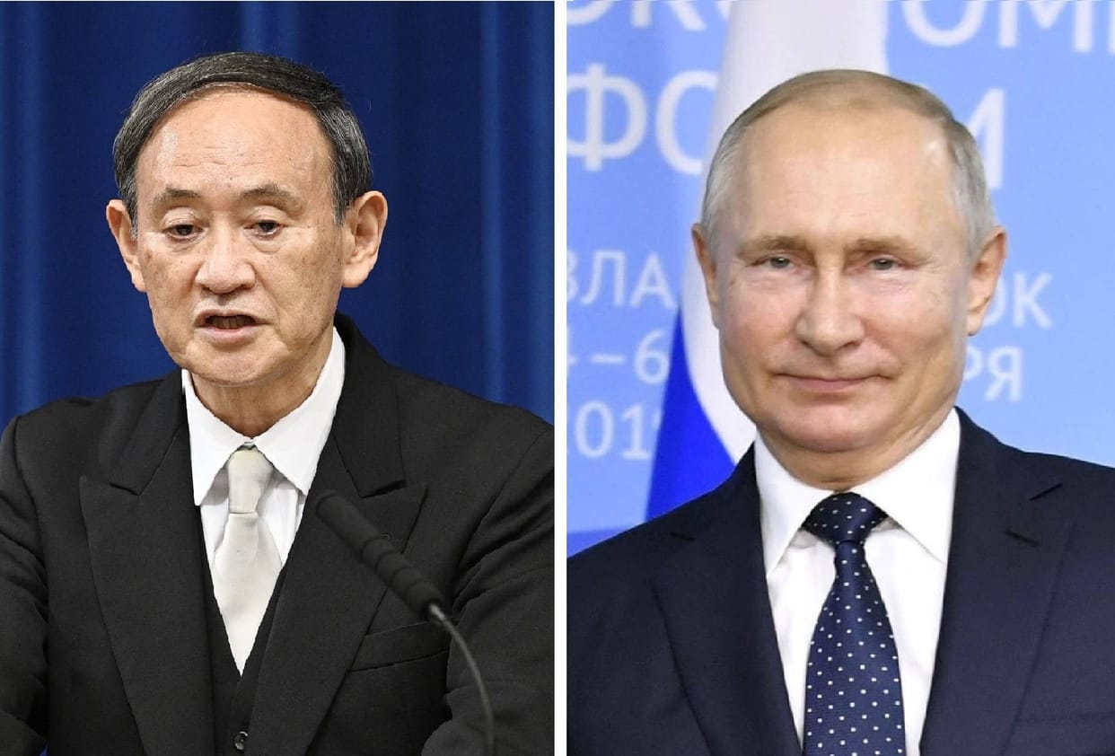 Japan PM yoshihide suga initiative to improve relations with Russia