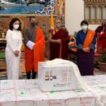 भारत से भूटान पहुंची वैक्सीन की पहली खेप
