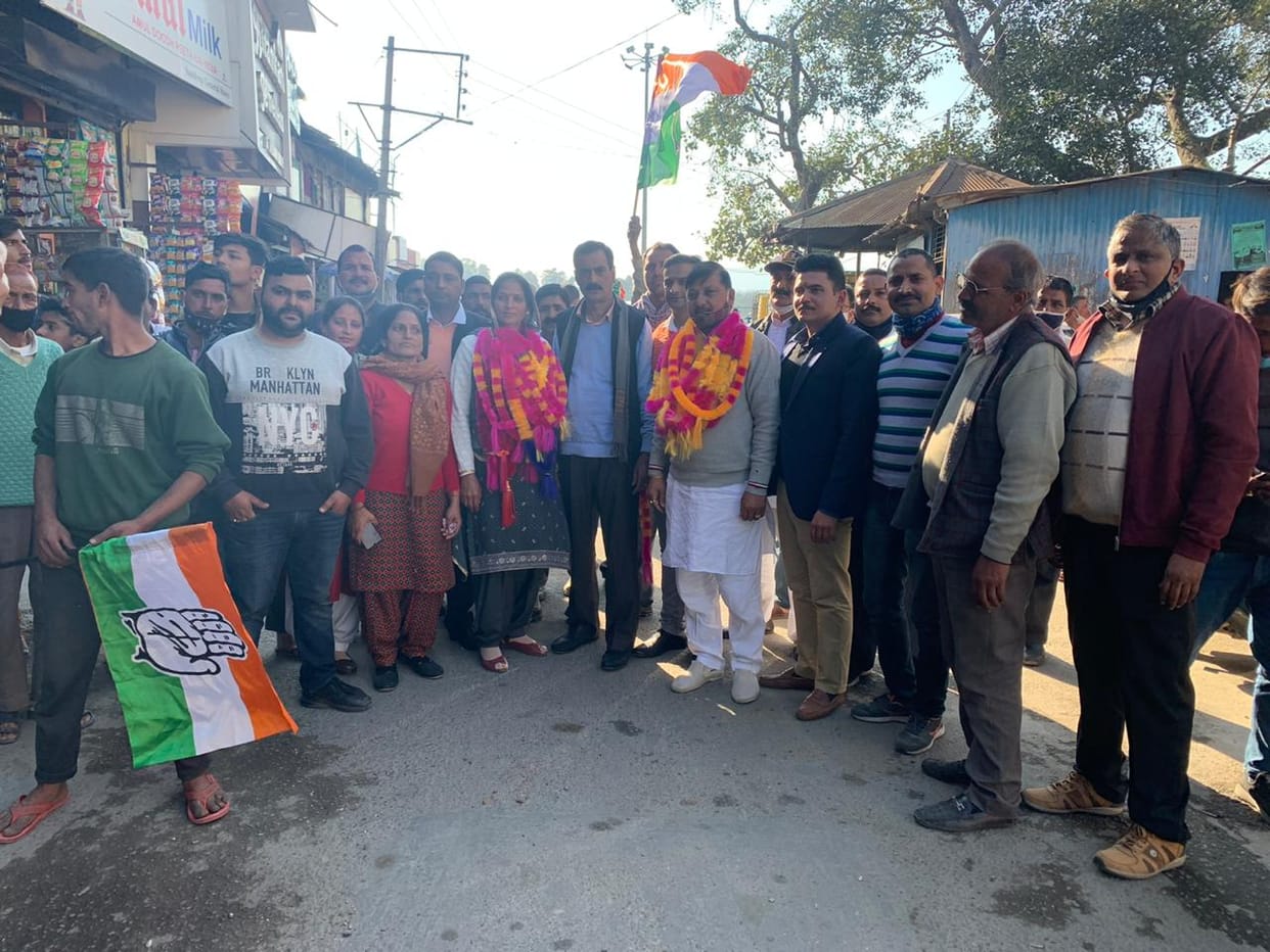 BJP President and congrees lost post vice president due to cross voting in sujanpur