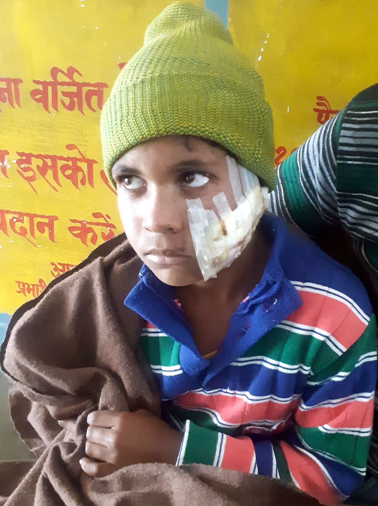 Guldar attacked teenager in Madhpuri