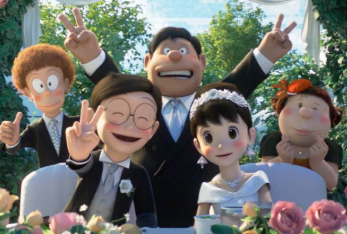 Nobita marriage shizuka in stand by me doraemon 2 fans reaction