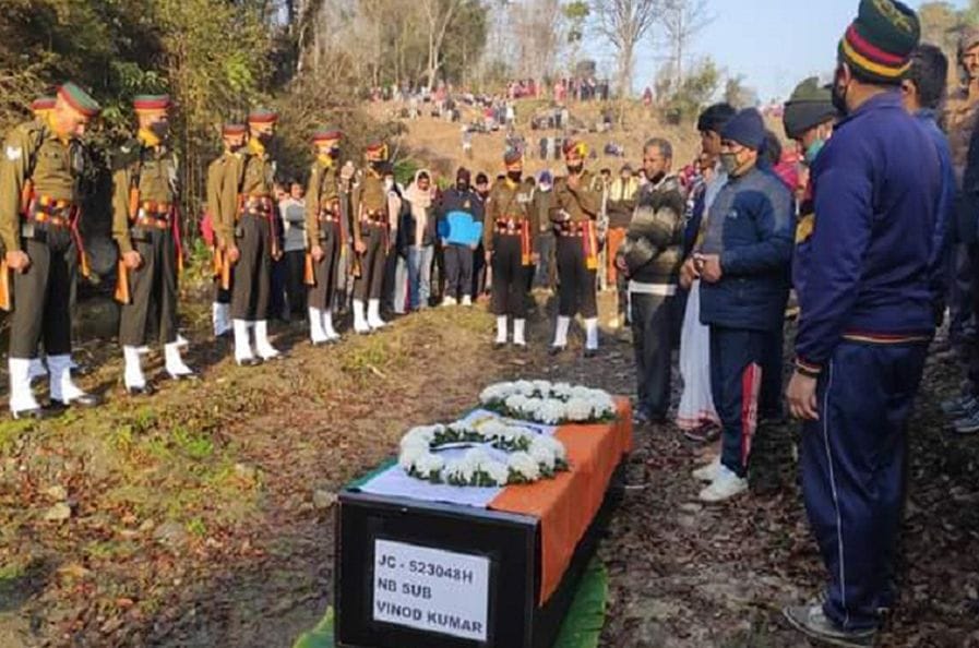 mandi's army soldier dies due to cardiac arrest,sundernagar news, himachal news, army news