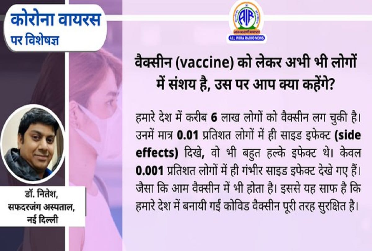 Coronavirus Vaccination in India update covid vaccine coronavirus question answer