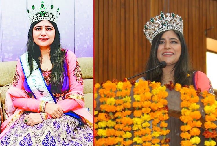 Haryana News in Hindi: Priyanka Juneja wins Mrs India 2020 title