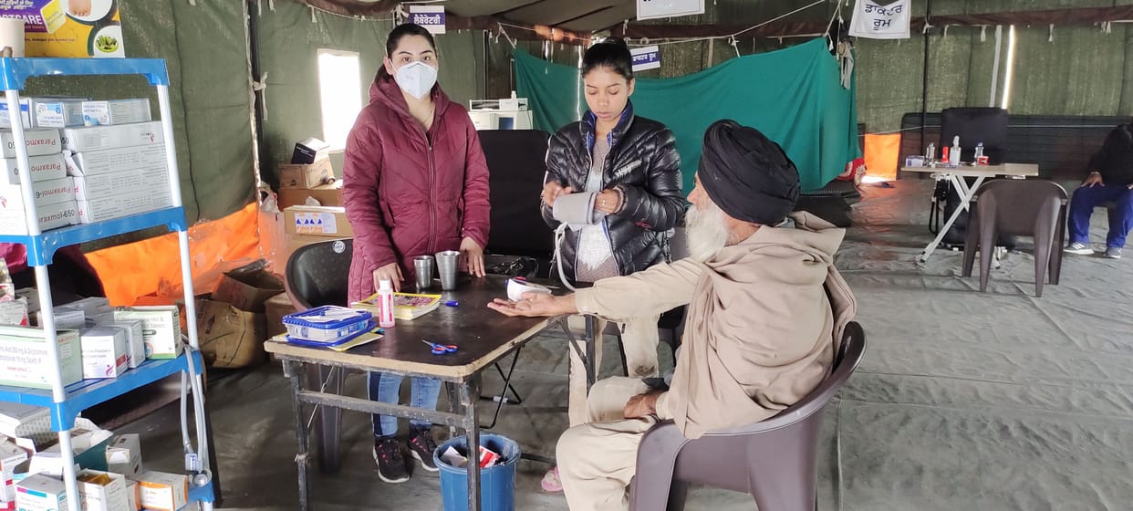 Khalsa Mission Hospital removes the disease of farmers