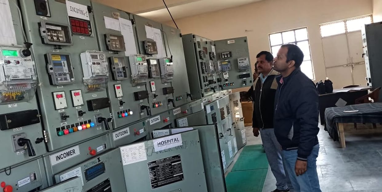 j e inspaction in substation