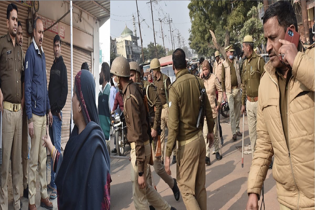Fight in two sides and firing front policemen in Hapur adda at Meerut of Uttar Pradesh