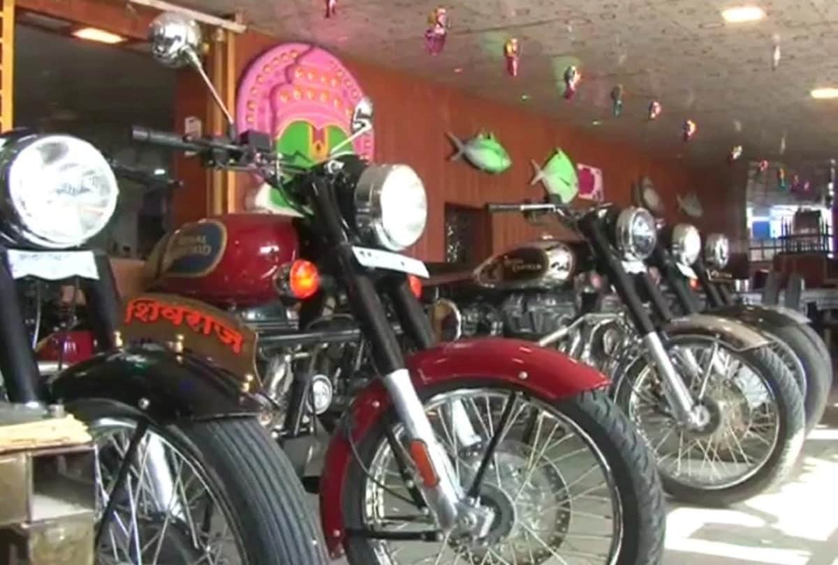 Pune Shivraj Hotel will give free royal enfield bike if you finish the bullet thali
